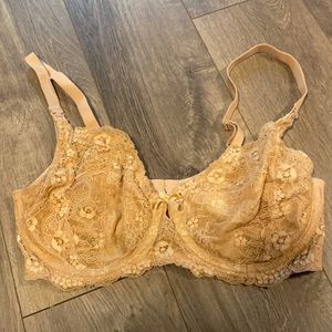 Nude Long Line Two in One Nursing Bra - 36DD